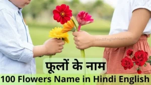 Flowers Name in Hindi and English - 100 फूलों के नाम